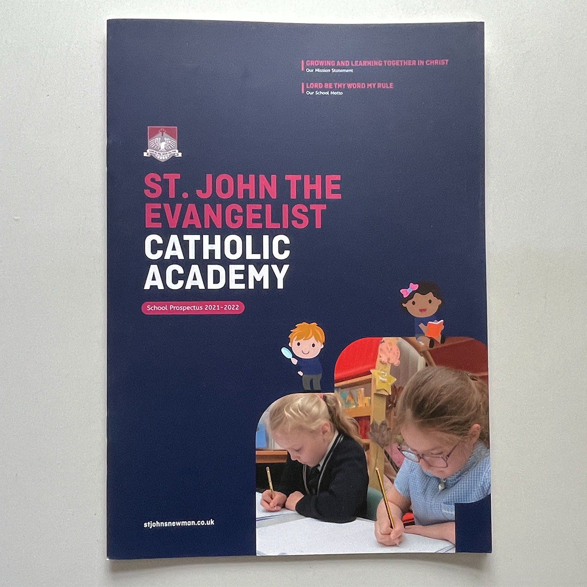 St John The Evangelist Catholic Academy A4 Printed Prospectus